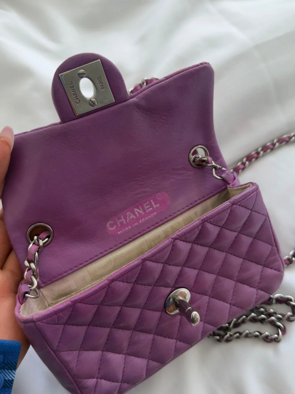 CHANEL mini flap